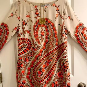 Old Navy dress with floral paisley print
